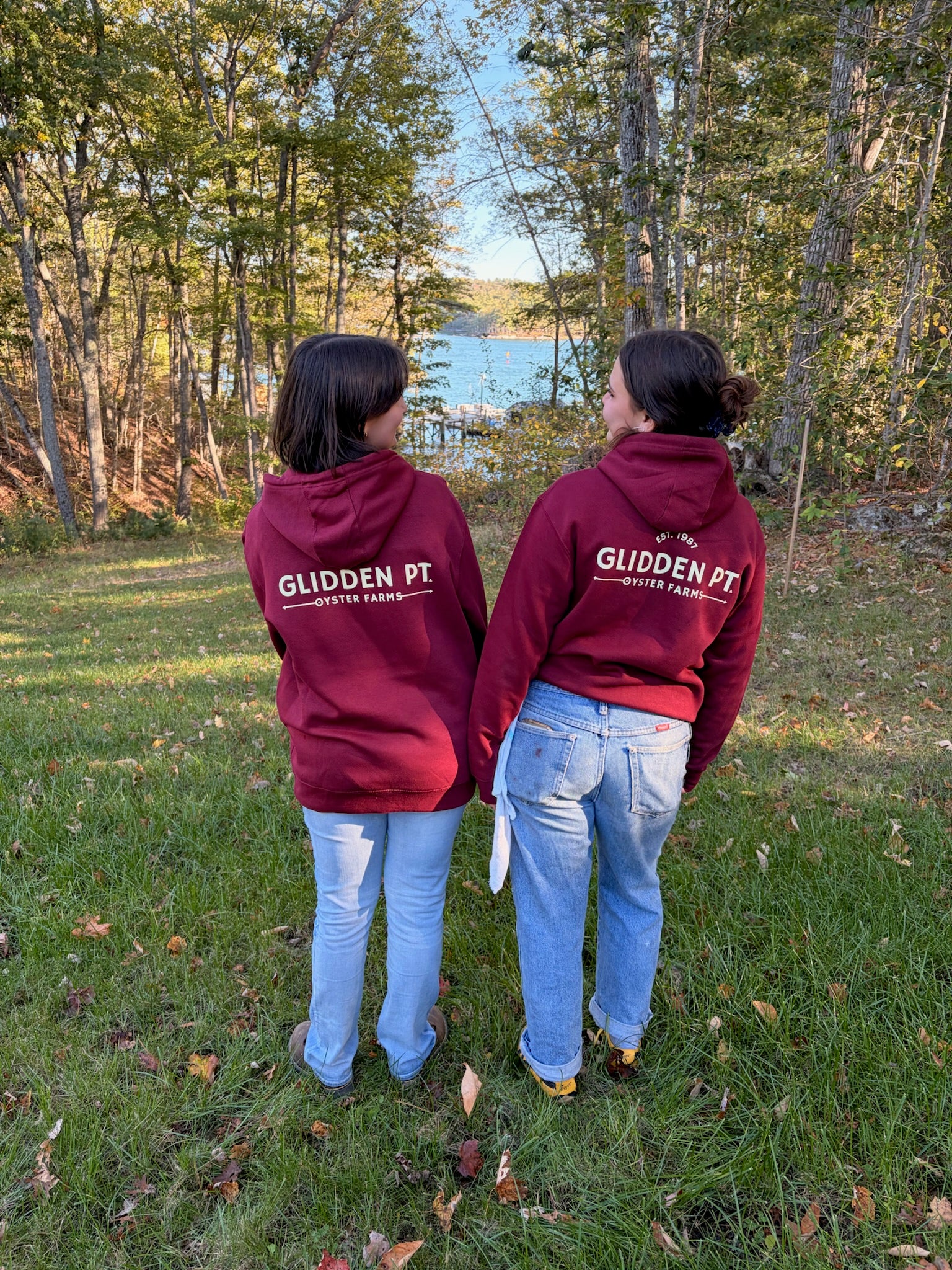 Glidden Point Hoodie, Burgundy