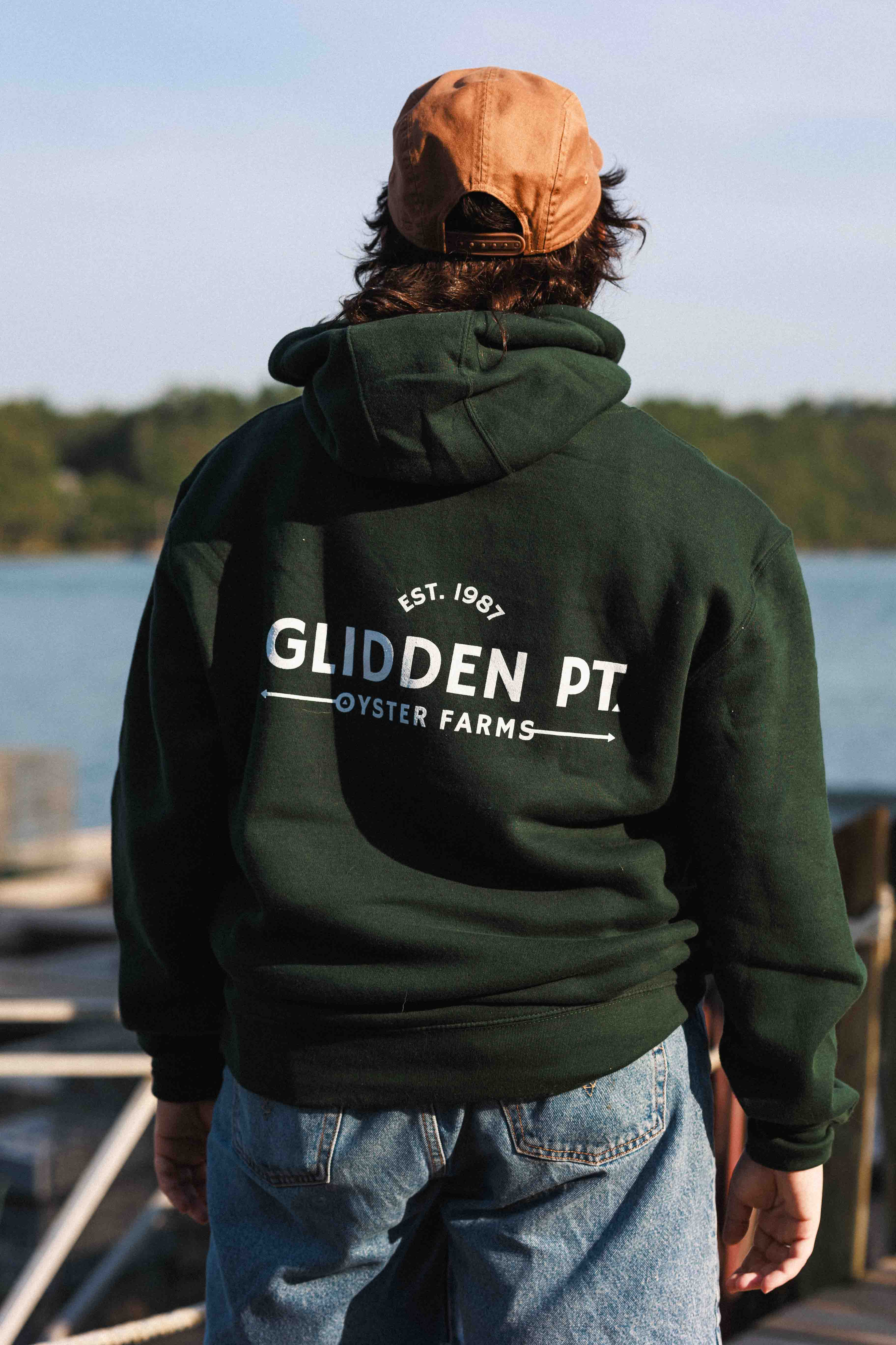 Glidden Point Hoodie, Dk Green