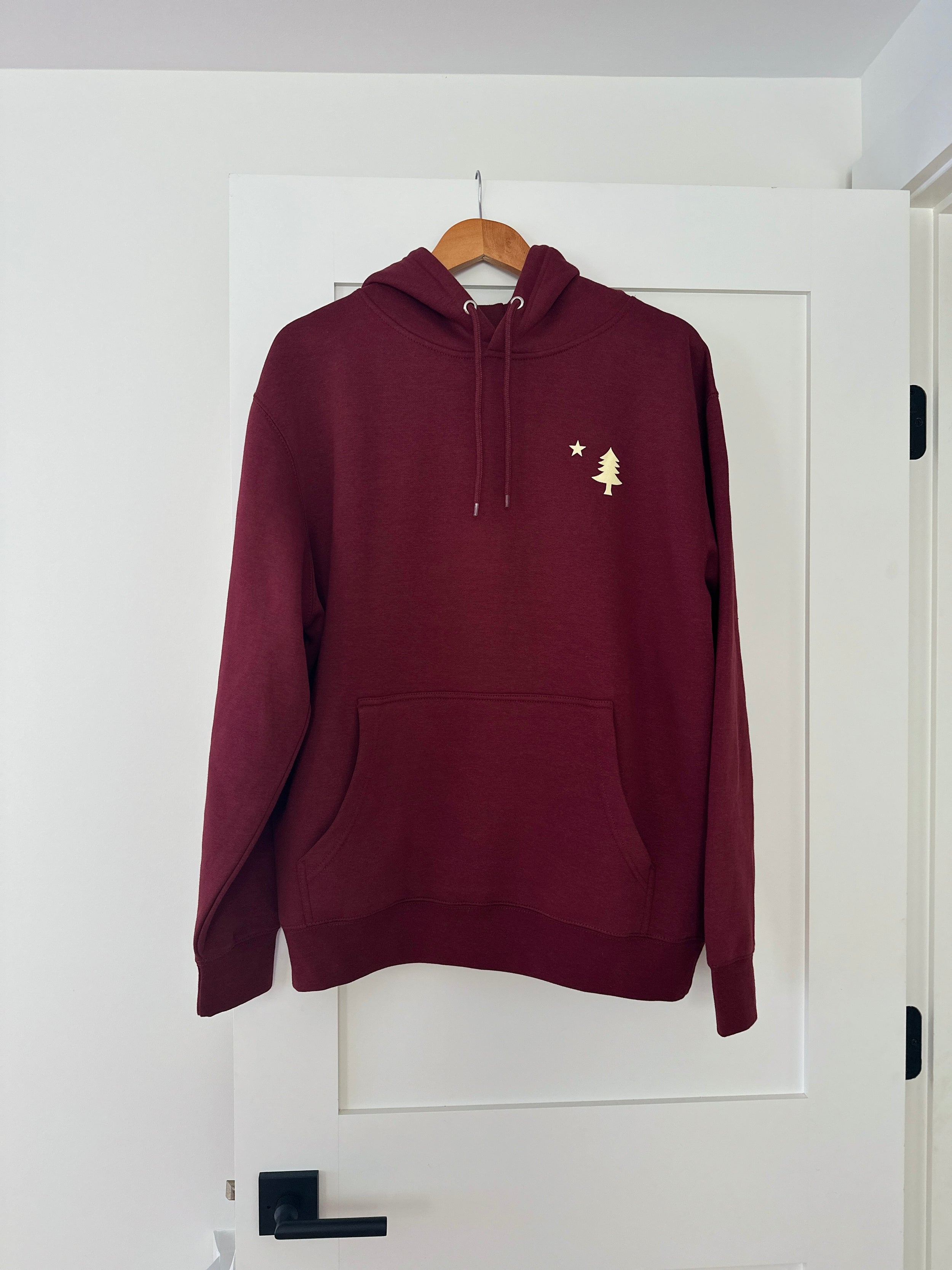 Glidden Point Hoodie, Burgundy