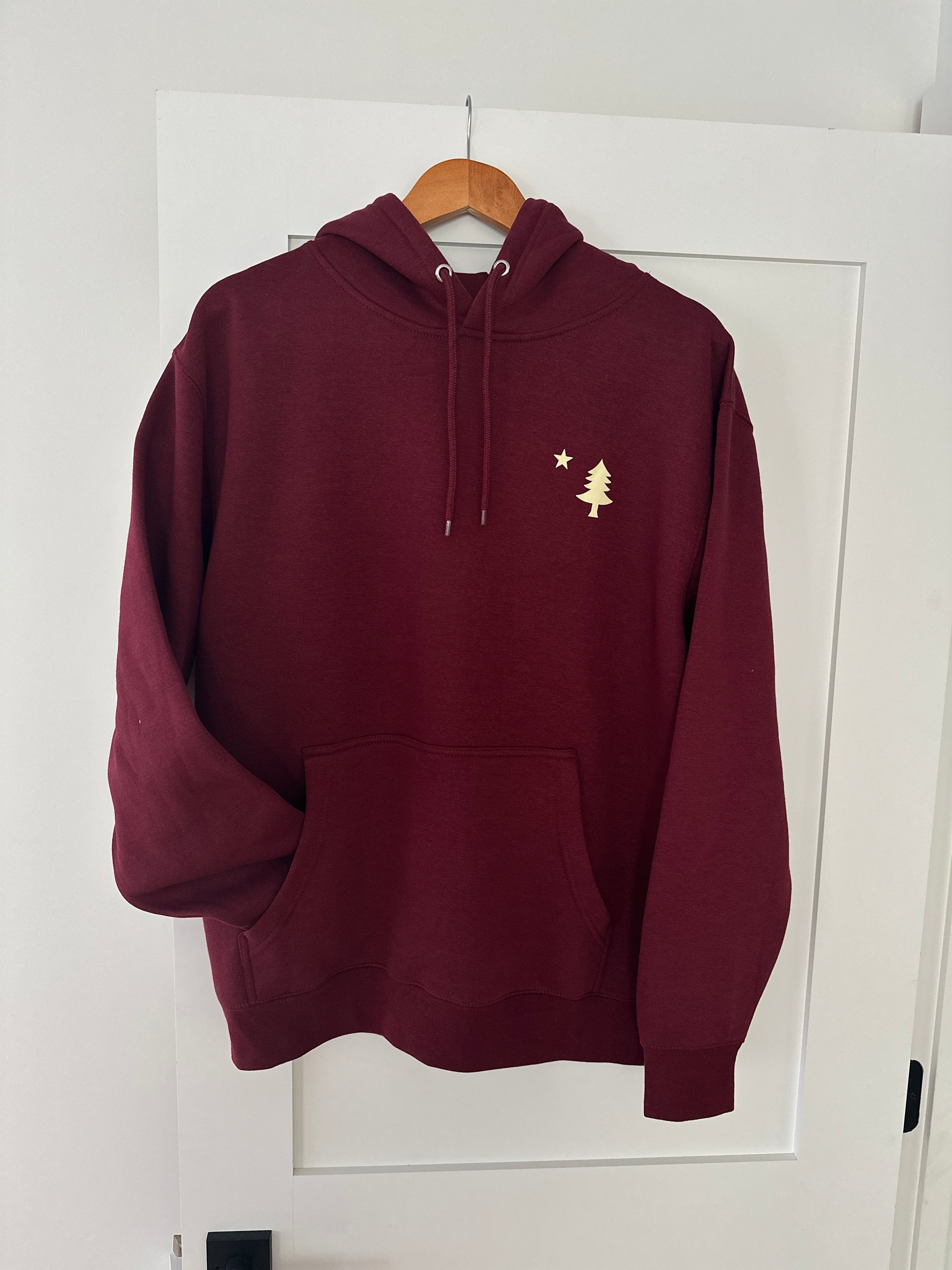 Glidden Point Hoodie, Burgundy