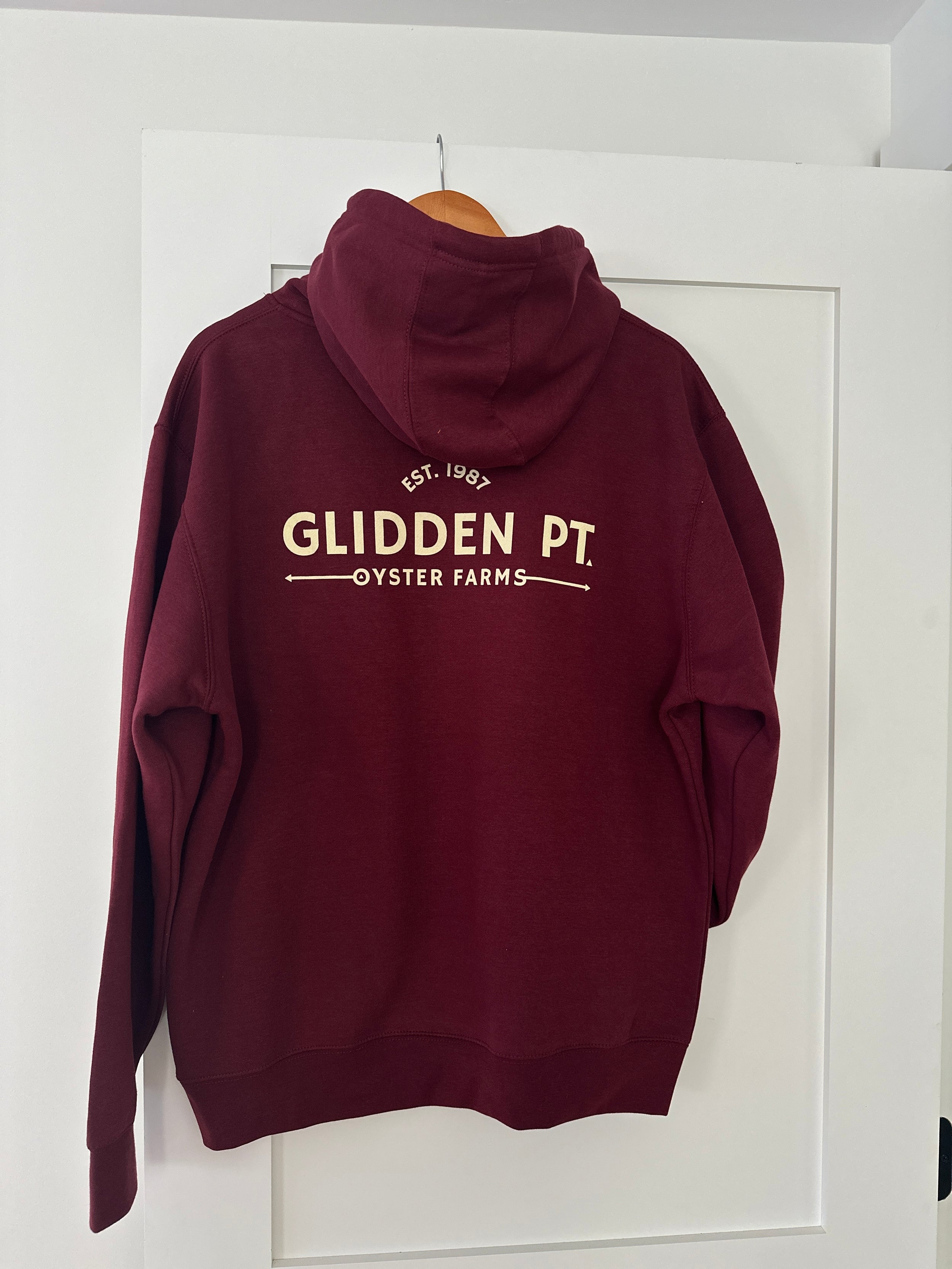 Glidden Point Hoodie, Burgundy