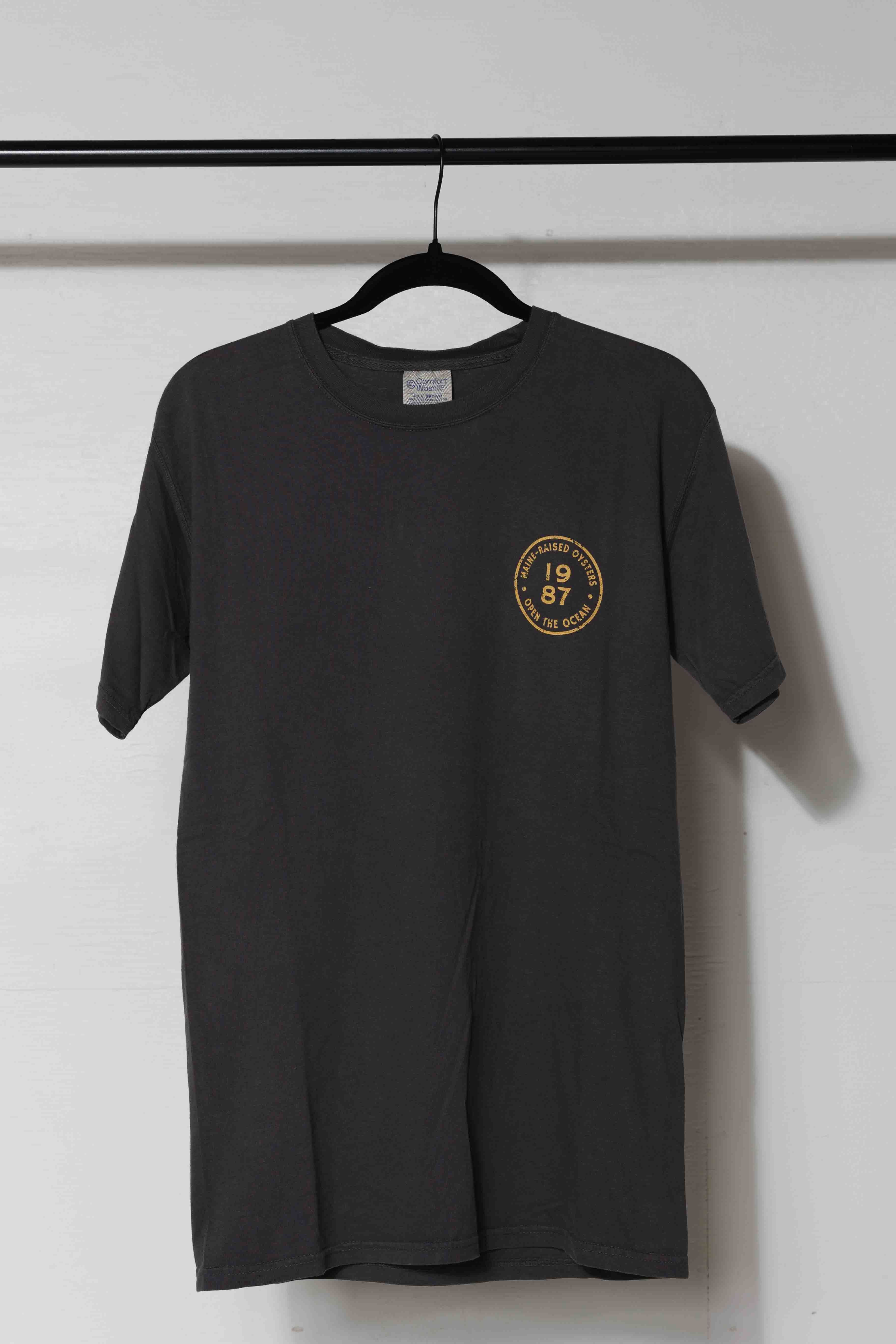 Maine Map Tee, Gray