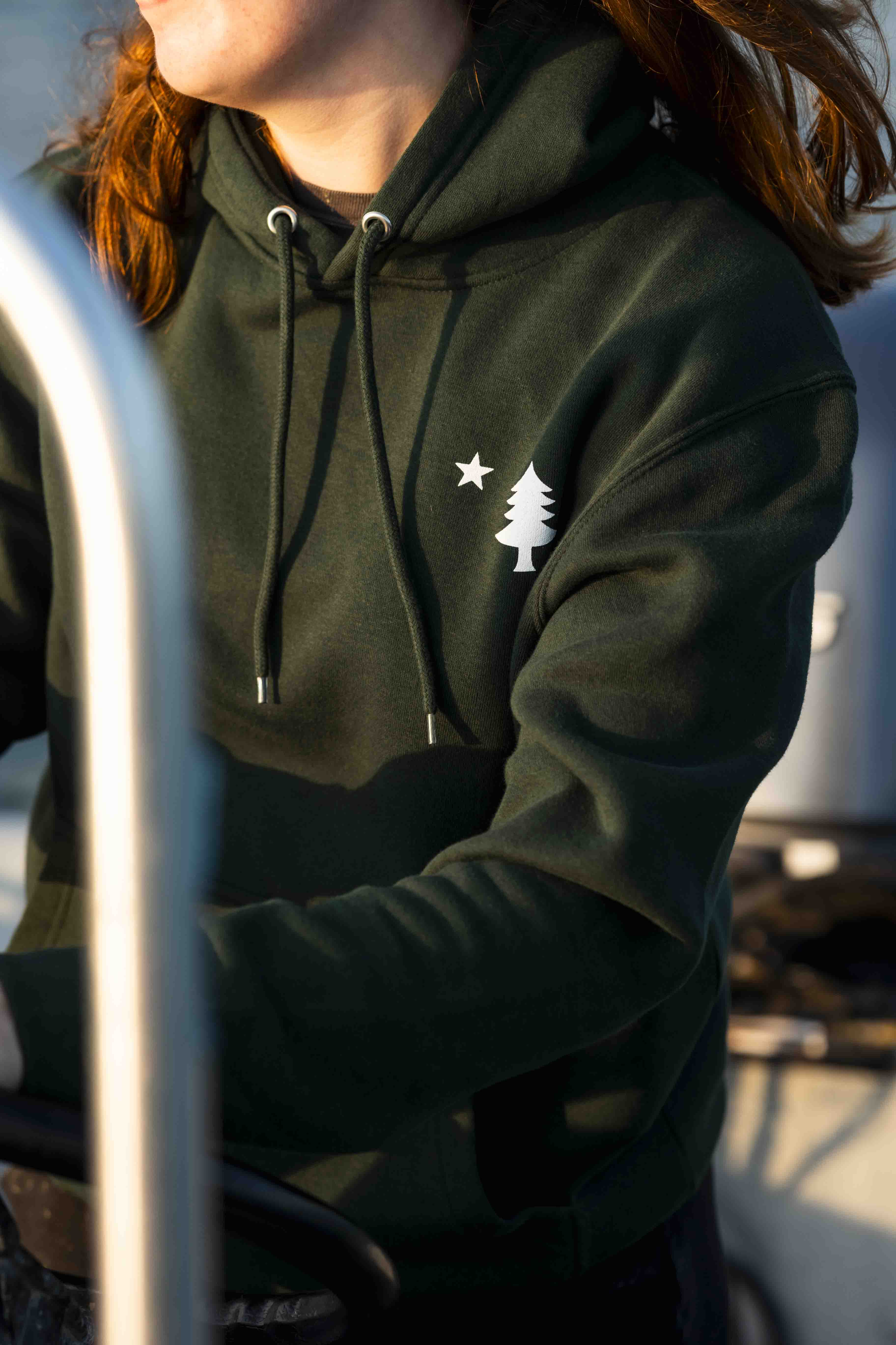 Glidden Point Hoodie, Dk Green