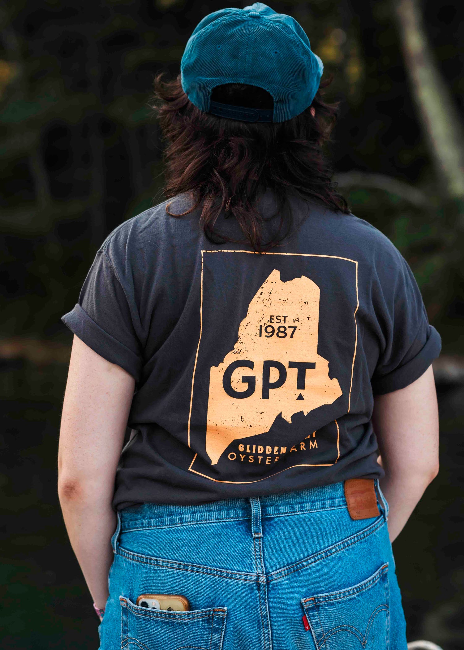 Maine Map Tee