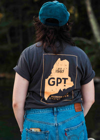 Maine Map Tee